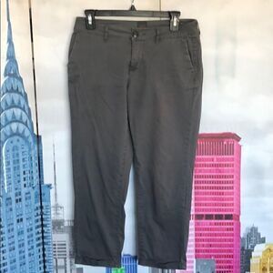 Jag cropped Trousers size 4 in Grey